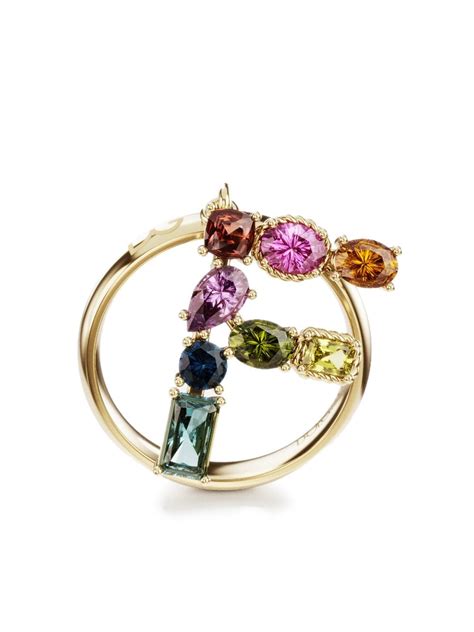 dolce and gabbana rainbow ring